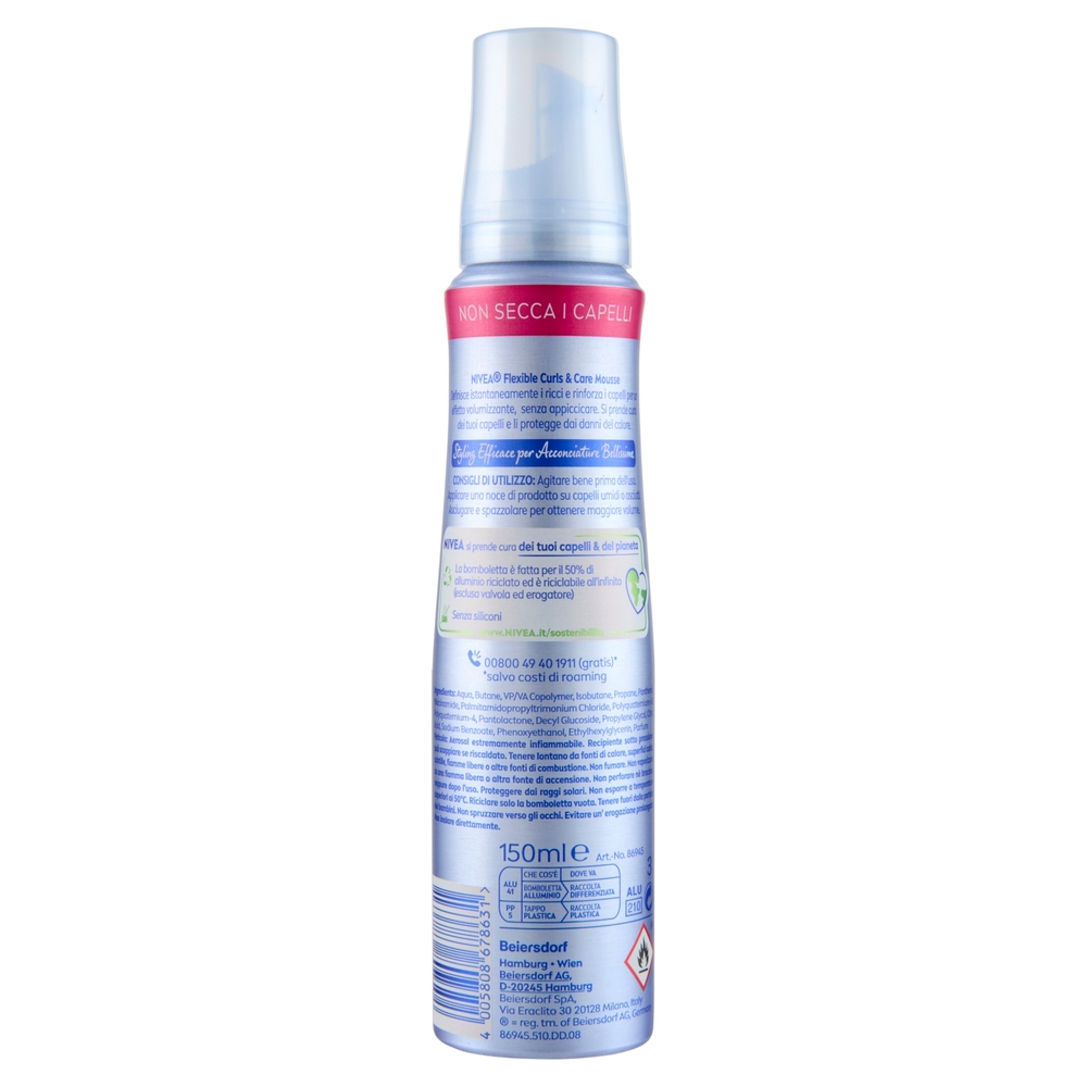 Nivea Flexible Curls & Care Styling Mousse 150 ml